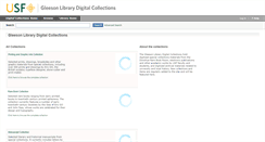 Desktop Screenshot of digitalcollections.usfca.edu